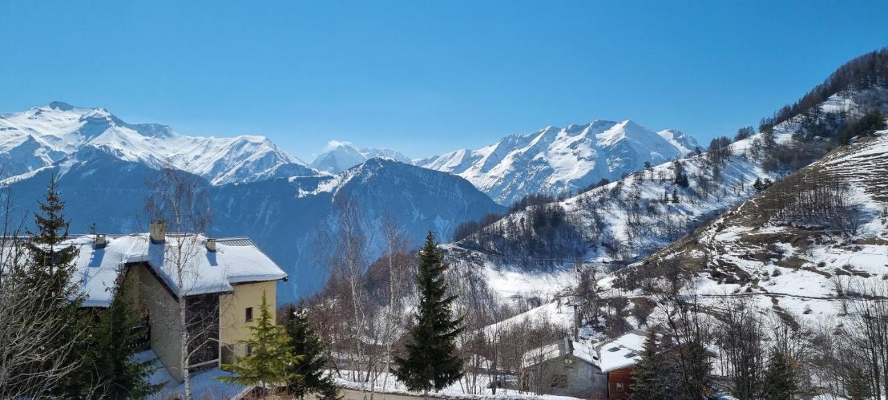 Studio Uissan pour 5 personnes à côté des pistes Huez Exterior foto